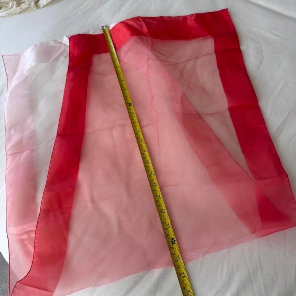 vintage pink ombre‎ scarf